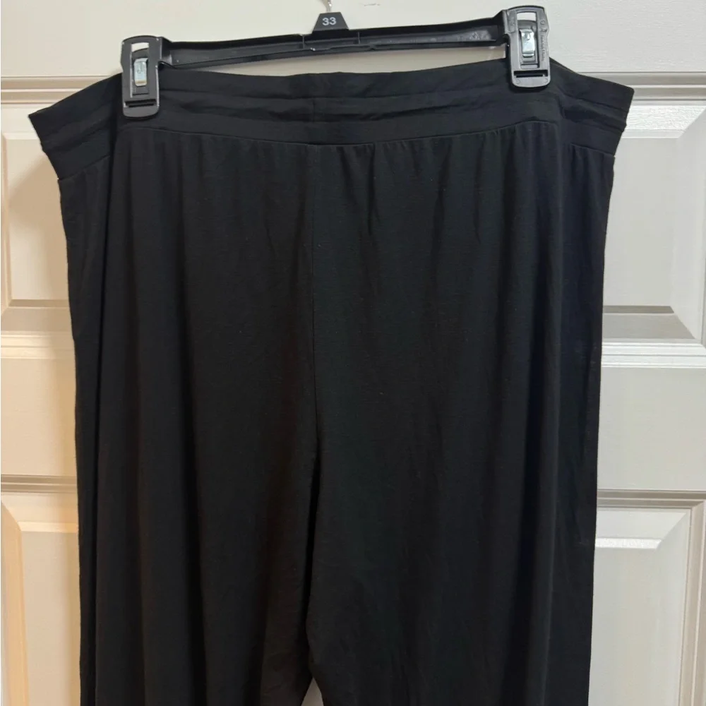 GAP Softest Modal PJ Pajama Shirt and Pants in Black - Picture 9 of 10